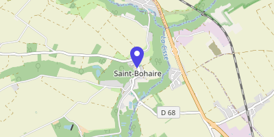 Carte OpenStreetMap — 7 rue de l'Église, Saint-Bohaire