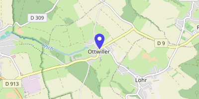 Carte OpenStreetMap — 2 rue des Lilas, Ottwiller