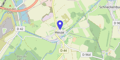 Carte OpenStreetMap — 3 la Cour, Hesse