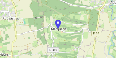 Carte OpenStreetMap — 8 rue du Vieux-Chêne, Marquerie