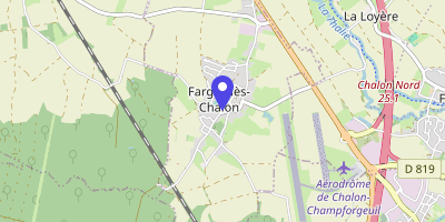 Carte OpenStreetMap — 24 Grande-Rue, Farges-lès-Chalon