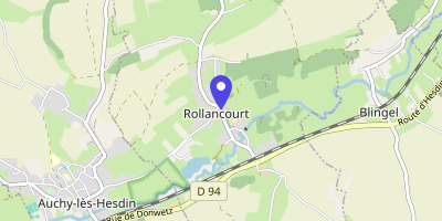 Carte OpenStreetMap — 1 rue Principale, Rollancourt