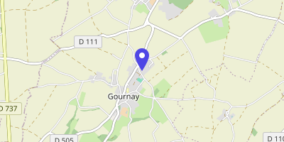 Carte OpenStreetMap — 1 impasse des Trois-Érables, Alloinay