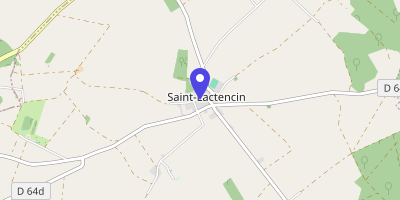 Carte OpenStreetMap — 11 rue de la Mairie, Saint-Lactencin