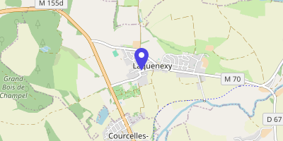 Carte OpenStreetMap — 7 allée des Marronniers, Laquenexy