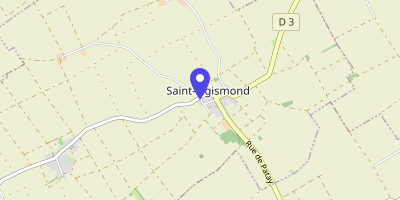 Carte OpenStreetMap — 2 rue de la Mairie, Saint-Sigismond
