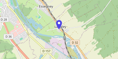 Carte OpenStreetMap — 39 rue de la Mairie, Langley