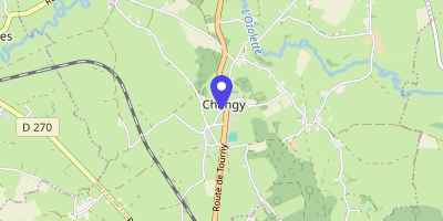Carte OpenStreetMap — 80 route de la Mairie, Changy