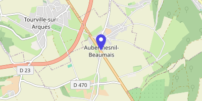 Carte OpenStreetMap — 32 rue Henri-IV, Aubermesnil-Beaumais