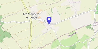 Carte OpenStreetMap — Les Moutiers-en-Auge
