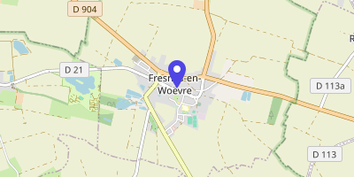 Carte OpenStreetMap — 6 place du Général-Margueritte, Fresnes-en-Woëvre