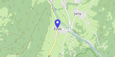 Carte OpenStreetMap — 14 place des Fusillés, École