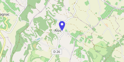 Carte OpenStreetMap — 145 route d'Andillac, Alos