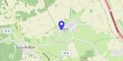 Carte OpenStreetMap — 6 Grande-Rue, Thory