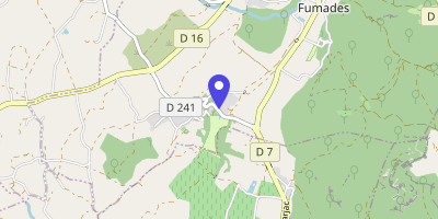 Carte OpenStreetMap — Avenue des Thermes, Allègre-les-Fumades