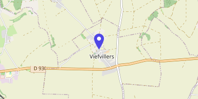 Carte OpenStreetMap — 47 rue Principale, Viefvillers