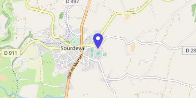 Carte OpenStreetMap — Jardin de l'Europe, Sourdeval