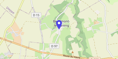 Carte OpenStreetMap — 1110 route d'Eawy, Beaumont-le-Hareng