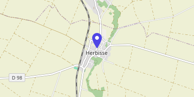 Carte OpenStreetMap — 10 rue Georges-Millot, Herbisse
