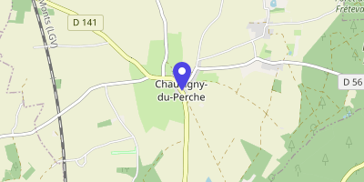 Carte OpenStreetMap — 19 rue du Perche, Chauvigny-du-Perche
