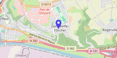 Carte OpenStreetMap — Place Jean-Jaurès, Gonfreville-l'Orcher