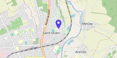 Carte OpenStreetMap — 4 rue des Écoles, Saint-Ouen