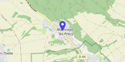 Carte OpenStreetMap — Place Charles-Starnini, Blaincourt-lès-Précy