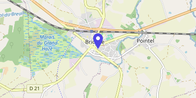 Carte OpenStreetMap — 7 rue Marianne, Briouze