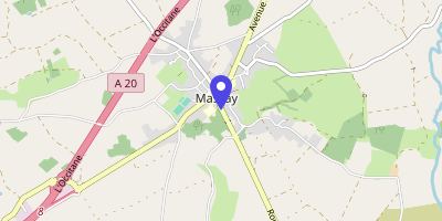 Carte OpenStreetMap — Route de Reuilly, Massay
