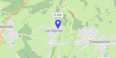 Carte OpenStreetMap — 7 Grande-Rue, Les Écorces