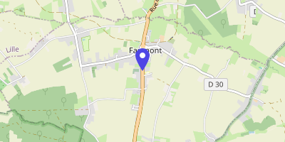 Carte OpenStreetMap — 660 route Nationale, Faumont