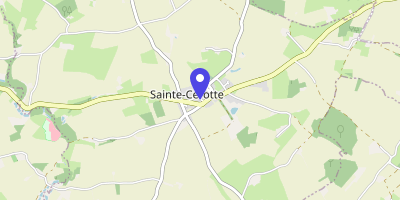 Carte OpenStreetMap — 1 rue Jules-Ferry, Sainte-Cérotte