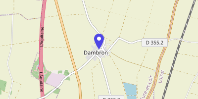 Carte OpenStreetMap — 3 rue de la Mairie, Dambron