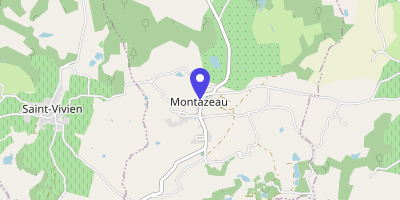 Carte OpenStreetMap — 59 place Jean-Souchet, Montazeau
