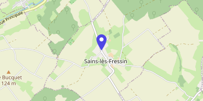 Carte OpenStreetMap — 67 rue Principale, Sains-lès-Fressin