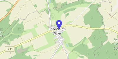 Carte OpenStreetMap — 1 place de la Mairie, Érize-Saint-Dizier