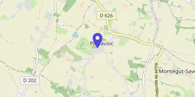 Carte OpenStreetMap — 185 au Village, Puylausic
