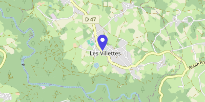 Carte OpenStreetMap — 19 C place de la Mairie, Les Villettes
