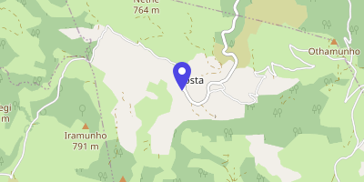 Carte OpenStreetMap — 20 Chemin de Hozturruti, Hosta