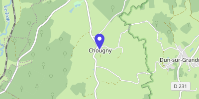 Carte OpenStreetMap — 5 chemin des près, Chougny