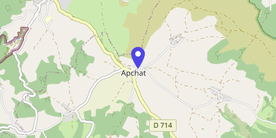 Carte OpenStreetMap — 2 rue de la Mairie, Apchat