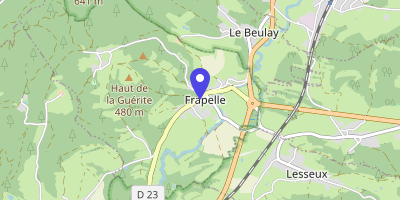 Carte OpenStreetMap — 443 rue des Fées, Frapelle