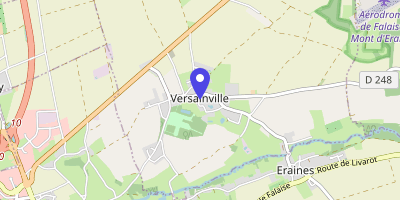 Carte OpenStreetMap — 1 rue Neuve, Versainville