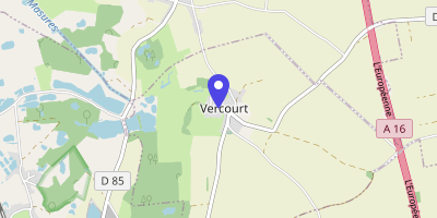 Carte OpenStreetMap — Rue Flat'6, Vercourt