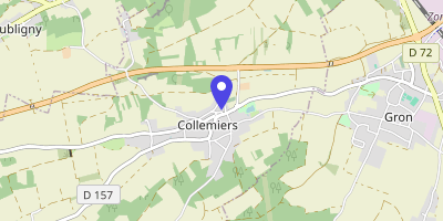 Carte OpenStreetMap — 2 rue du Presbytère, Collemiers