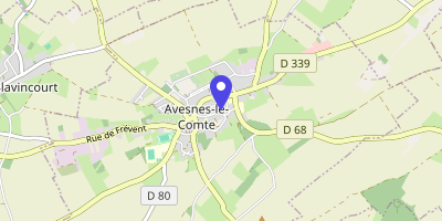 Carte OpenStreetMap — 1 rue Neuve, Avesnes-le-Comte