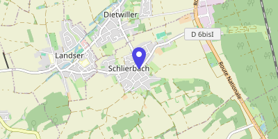 Carte OpenStreetMap — 7 rue de Kembs, Schlierbach