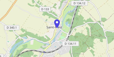 Carte OpenStreetMap — 78 rue de la République, Saint-Prest