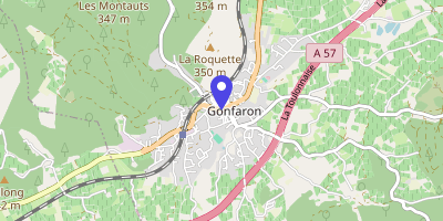 Carte OpenStreetMap — 1 avenue du 8-Mai-1945, Gonfaron