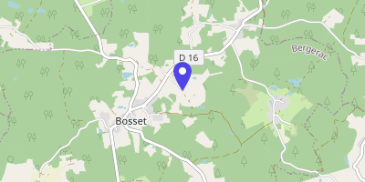 Carte OpenStreetMap — Le Bourg, Bosset